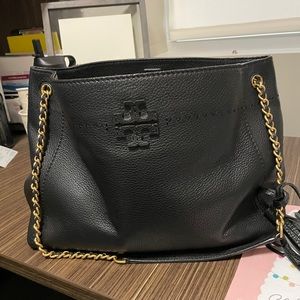 Tory Burch triple compartment tote